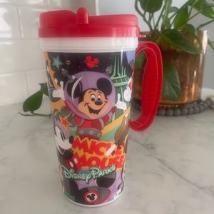Disney parks Mickey Mouse club whirley travel cup
